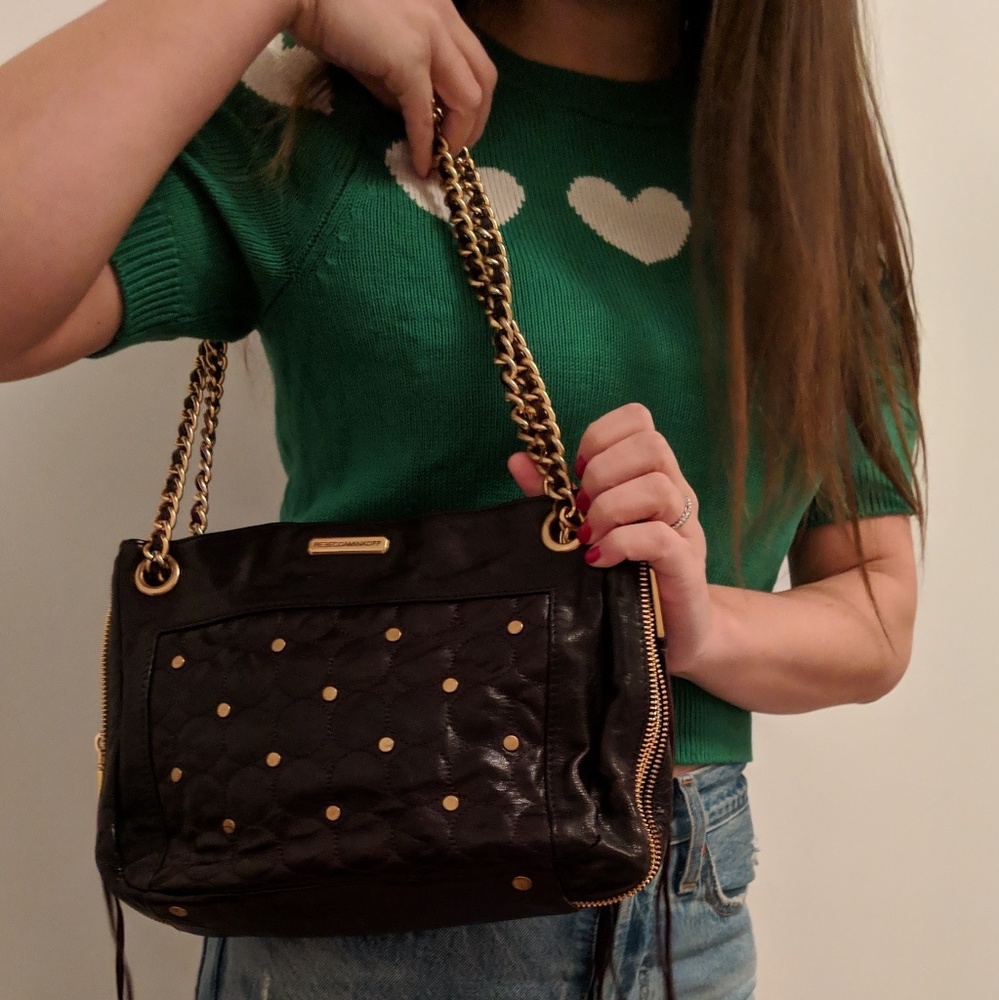 Rebecca Minkoff Studded Shoulder Bag